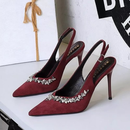 Decolte rosso scuro - rosso, simil