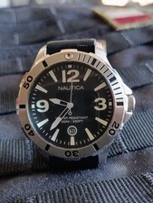 Orologio NAUTICA Dive Style Quartz 44mm. - 22s -Good Condition- Modern Watch