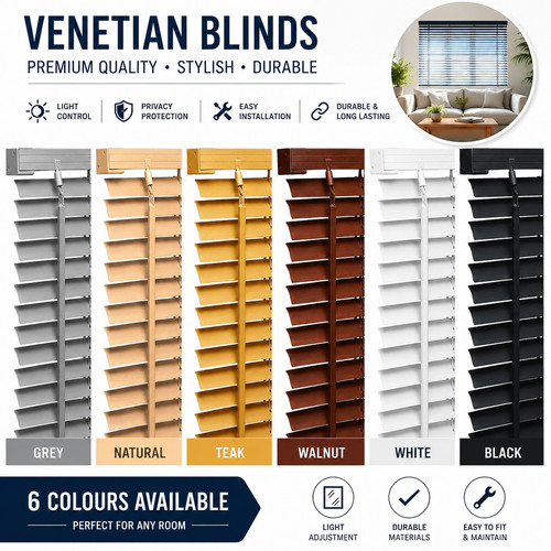 Tende veneziane pvc - pvc, per