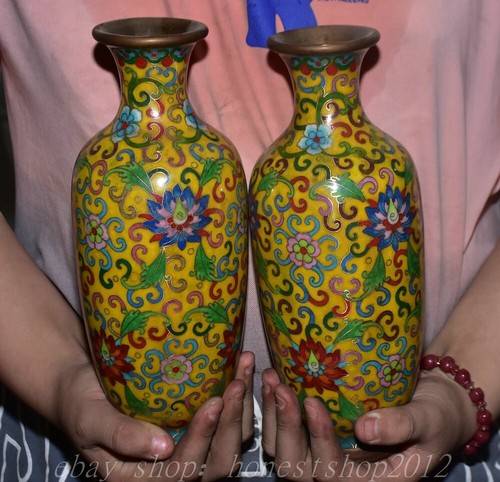 Coppia vaso bottiglia fiore