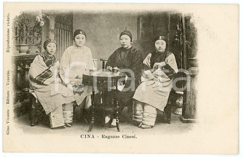 1900 costumi cina ragazze - 1900,