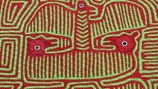 2 Vintage Kuna Bird Molas