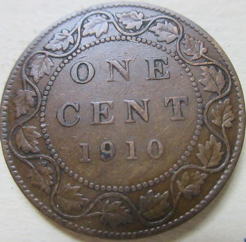 1910 canada large - canada, coin