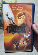 VHS Walt Disney IL RE LEONE EDIZIONE SPECIALE Classici (ITA 2003) VS 4996 CARTON