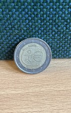 Moneta rara da 2 euro con omino stilizzato Espana