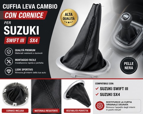 Cuffia leva cambio - cambio, con