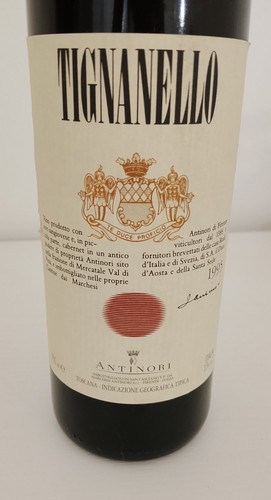 Tignanello 1995 toscana - tignanello,
