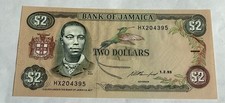 BANCONOTA JAMAICA 2 DOLLARI