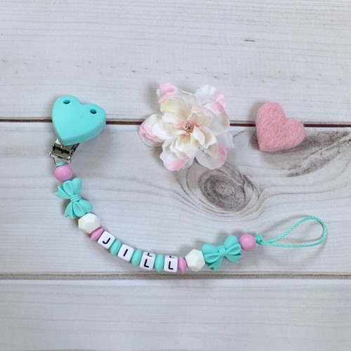 Nuckelkette name pink - name,