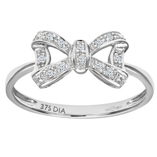 Anello oro bianco kt - in,