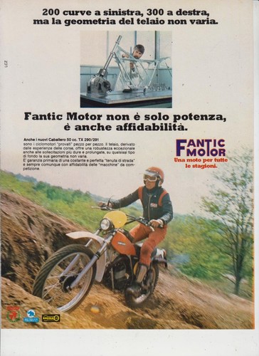 Advertising pubblicità fantic - advertising, pubblicità-fantic