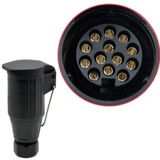  Trailer Plug Connector Converter Adattatore Per Rimorchio Cavo Del