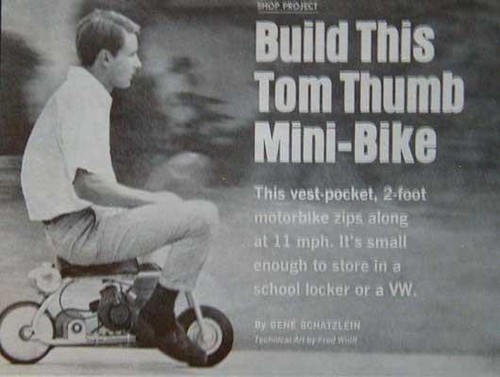 Micro minibike mini bike - 24",