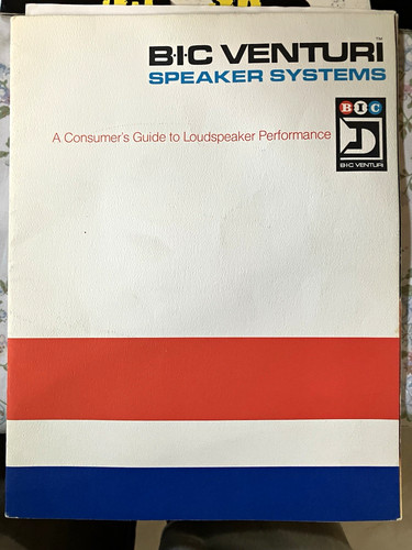Manuale bic venturi - manuale, speaker