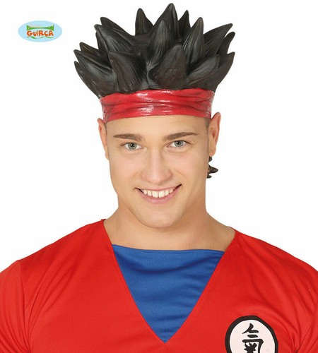 Guirca parrucca goku dragon - parrucca,