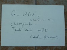 CARLA ACCARDI AUTOGRAFO