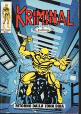 Kriminal - Ritorno dalla zona buia n. 2 - Max Bunker - BLISTERATO