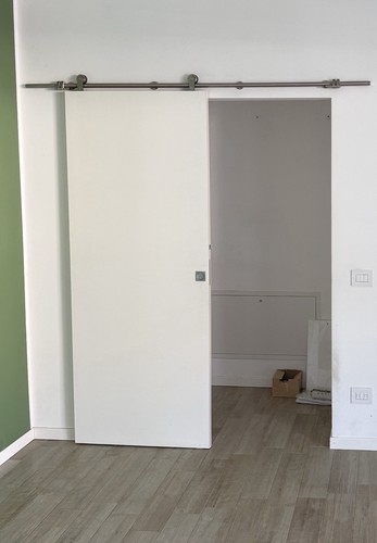 Porta scorrevole esterno muro - porta,