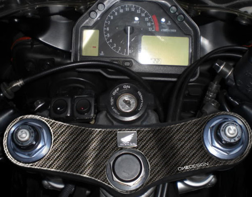 Adesivo piastra sterzo - , moto
