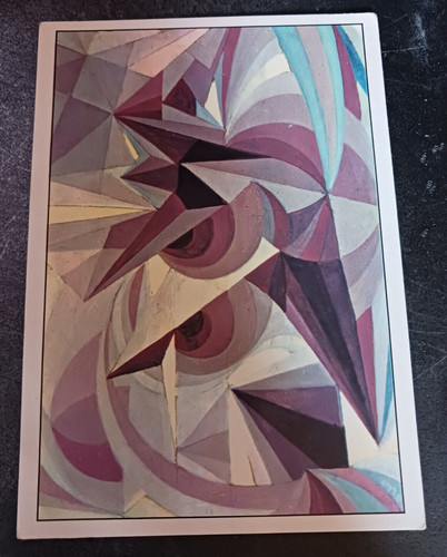 Cartolina giacomo balla lignes - giacomo,