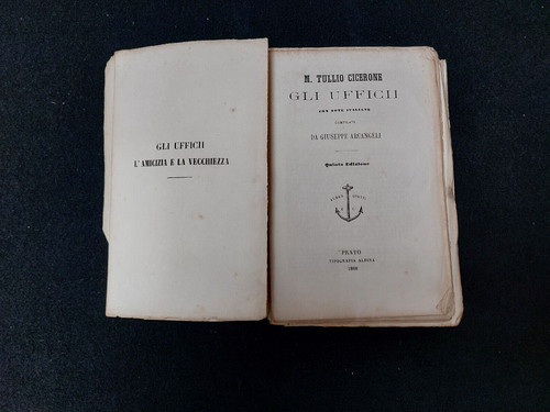 Libro antico gli uffici - antico,