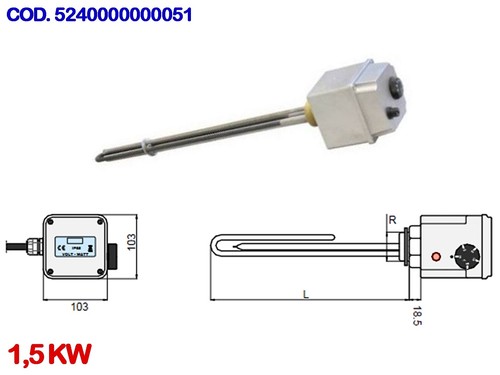Resistenza elettrica 230v - elettrica,