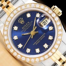 Rolex Donna Datejust 69173 Blu