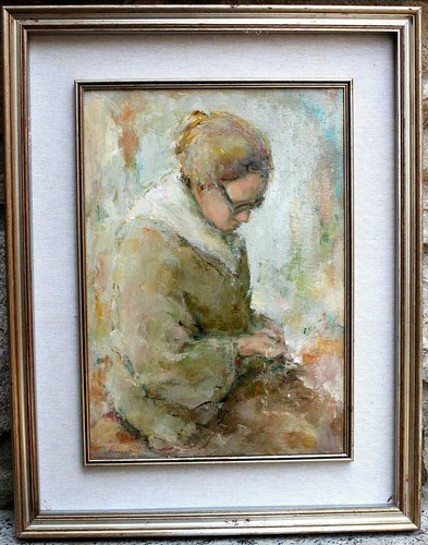 Quadro dipinto olio - olio, tela
