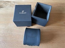 Hublot Viaggio Orologio Astuccio Viaggio - Nero Cuoio - Orologio Da Collezione