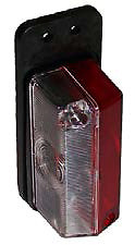 Fanale ingombro bianco - ingombro, rosso