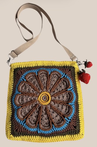 Borsa tracolla fatta a - a,