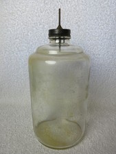 Antico Barattolo Olio in Vetro