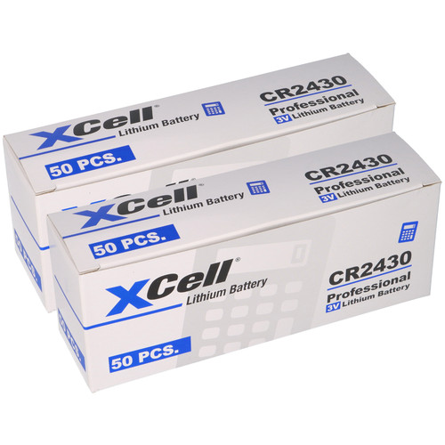 100x cr2430 batteria - 100x, al