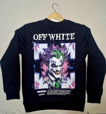 Felpa Off-white Nero Con