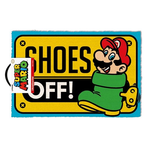 Super mario shoes off - mario,
