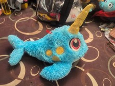Peluche narvalo acquario
