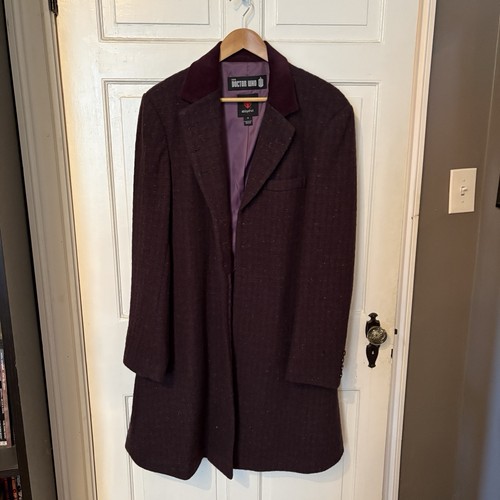 Doctor who cappotto viola - who,