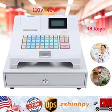 Cash Register T-71-60 LED Electronic Cash Register High Quality Small Business