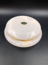 Porta gioielli portagioie soprammobile scatola grande onice Pakistano con zampe