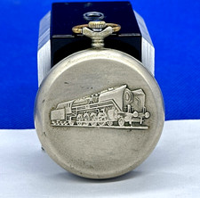 Orologio da tasca vintage meccanico Molnija "Locomotive" 18 gioielli URSS