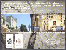 2013 San Marino, Foglio Oratorio San Giovanni Battista BF # 128, MNH**