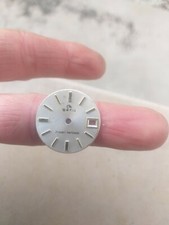 BREIL OK QUADRANTE DIAL 17 Rubis ANTICHOC 20 mm DATARIO Vintage USED