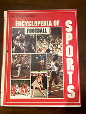 Vintage New York Times Sports Encyclopedia Of Football 1979 Hardcover Book