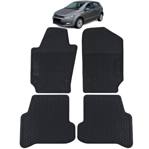Tappetini auto gomma nero