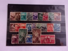 1945 serie usata completa "DEMOCRATICA" Repubblica Italiana 23 valori