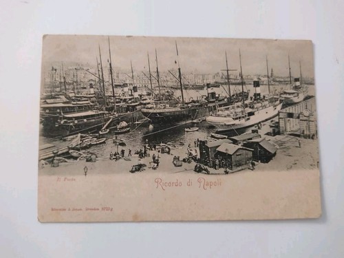 Cartolina ricordo napoli - cartolina,