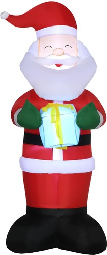 Babbo natale gonfiabile con - babbo,
