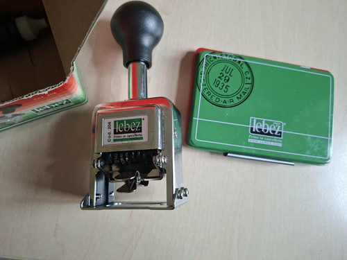 Timbro numeratore acciaio - timbro,
