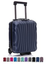 Valigia Trolley Bagaglio a Mano 40x30x20cm Wizzair Vueling 2 Ruota  ABS 20374FR