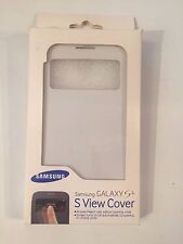 Samsung Galaxy 4 S View Cover originale bianco satinato